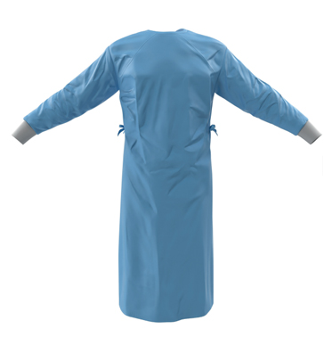 Laminated Gown